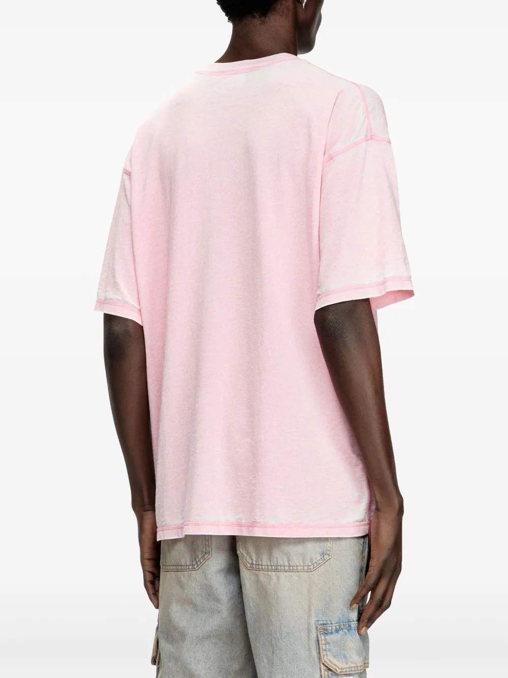 Diesel T-Box T-Pak T-shirt Roze