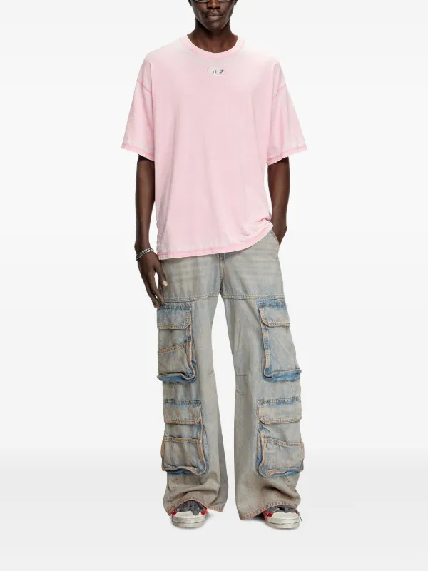 送料関税込み DIESEL T-Box T-Pak Tシャツ ピンク Diesel T-Box T-Pak Tシャツ | ピンク | FARFETCH JP