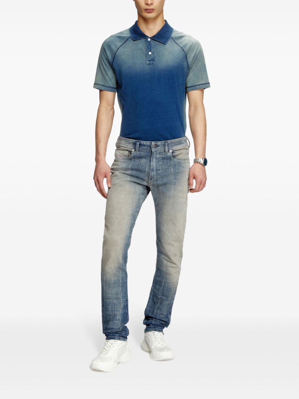 Diesel 1979 Sleenker 09K57 skinny jeans - Blauw