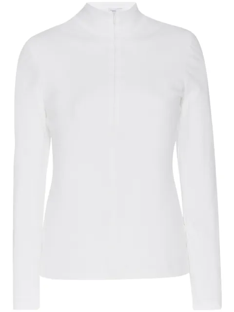 Rosetta Getty zip-up high-neck cardigan