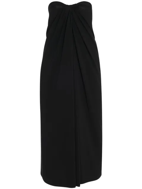 Rosetta Getty vestido largo con diseño strapless