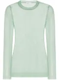 Rosetta Getty ribbed top - Green