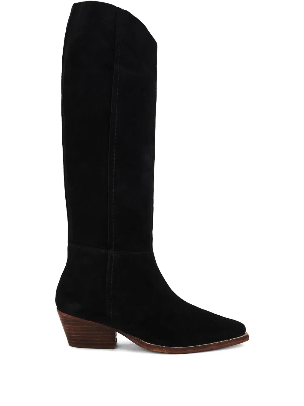 Free People 50mm Sway Suede Boots In Multi