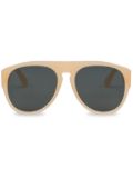 Moschino Eyewear pilot-frame sunglasses - Neutrals