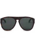 Moschino Eyewear pilot-frame sunglasses - Brown