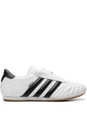 Adidas x Jason Dill Samba patent-leather Sneakers | White | FARFETCH