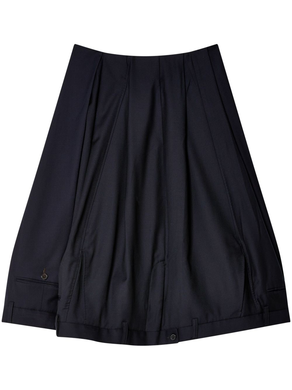 HODAKOVA UPSIDE DOWN MIDI SKIRT 