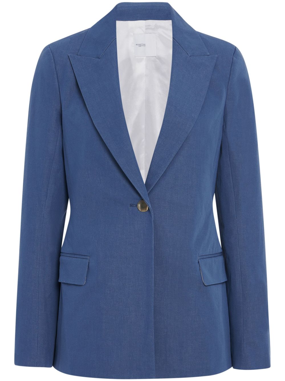 peak-lapels blazer