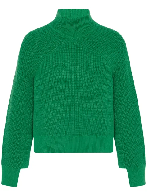 Rosetta Getty ribbed panelled sweater 