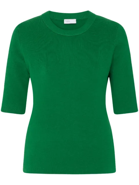 Rosetta Getty cropped ribbed-knit jumper