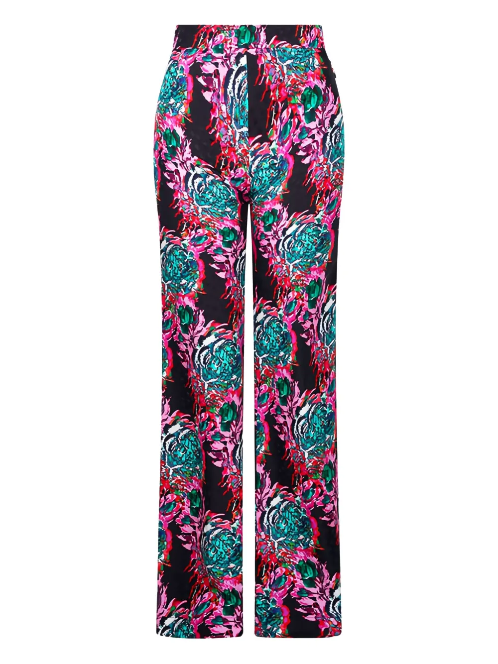 Libertine Acid Trip Flared Trumpet Pants In Multi