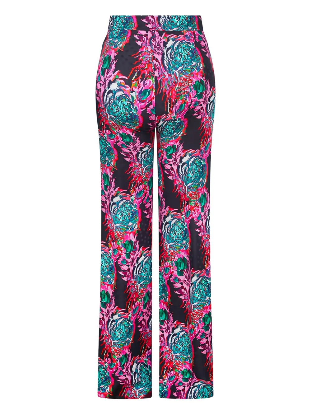 Libertine Acid Trip Flared Trumpet Pants In Multi