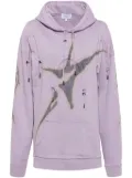 Collina Strada Mauve arc hoodie - Purple