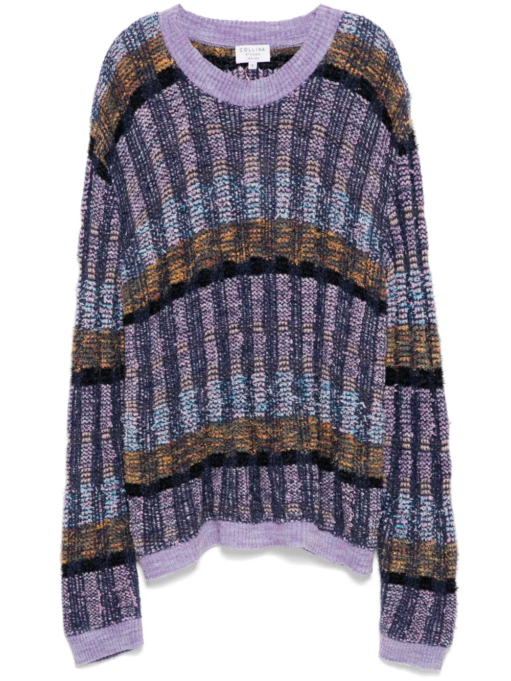 Collina Strada Vitelli plaid jumper - Purple