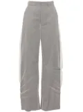 Y/Project draped layered trousers - Neutrals