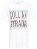 Collina Strada Horse beach graphic tee - White