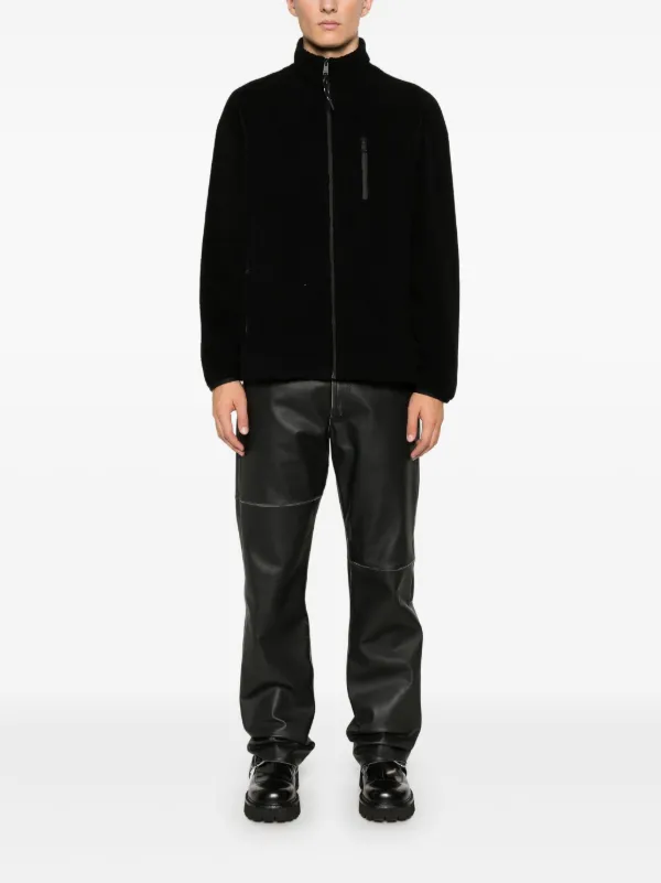 スウェット・トレーナー Fendi Ff Allover Zip Sweatshirt FENDI FF-pattern Sweatshirt | Black | FARFETCH