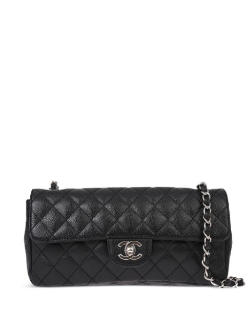 HOT SALE CHANEL 2008 East West shoulder bag Women