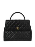 CHANEL Pre-Owned 2002 Top Handle handbag - Black