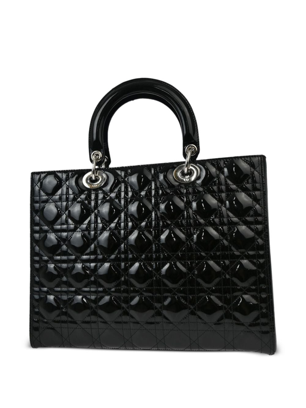 Christian Dior Pre-Owned 2008 Lady Dior handtas - Zwart