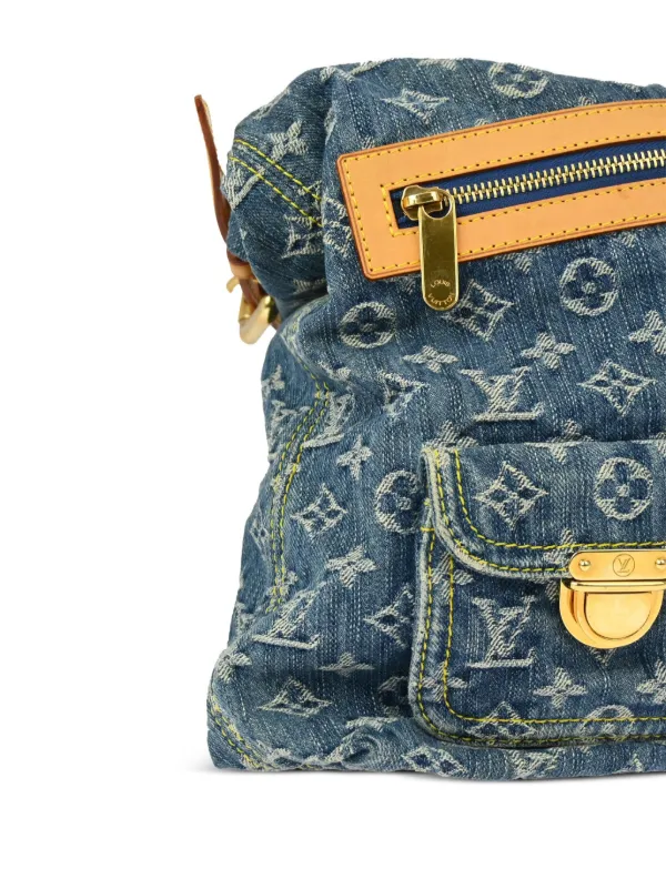 Louis Vuitton Pre Owned 2006 Baggy GM Shoulder Bag Blue FARFETCH AO