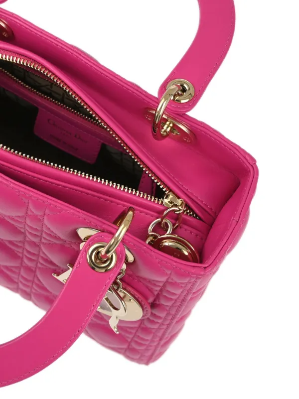 Hot pink dior bag sale