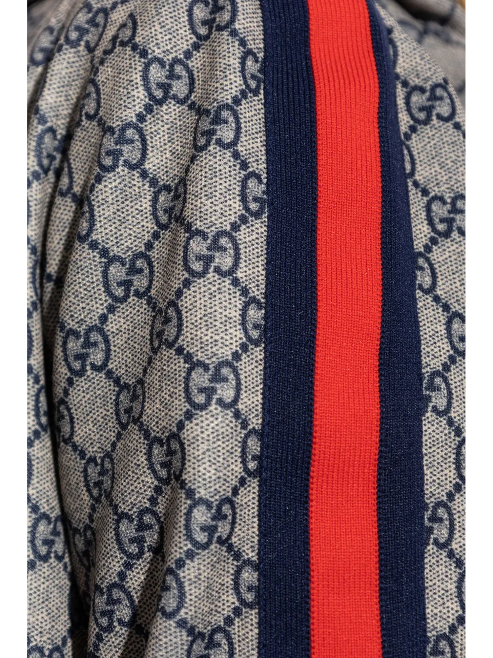 Gucci Kapuzenjacke Mit Monogramm In Brown