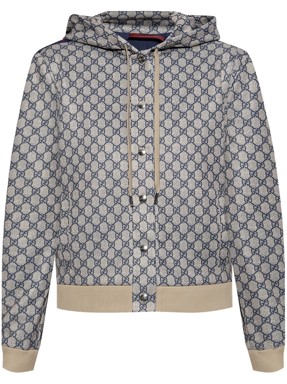 Gucci Kapuzenjacke Mit Monogramm In Brown
