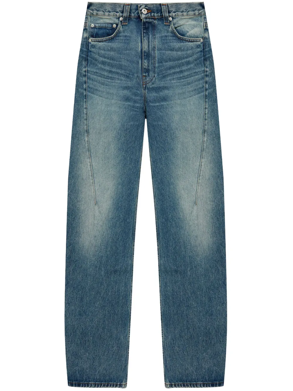 Y Project Evergreen straight-leg jeans Blauw