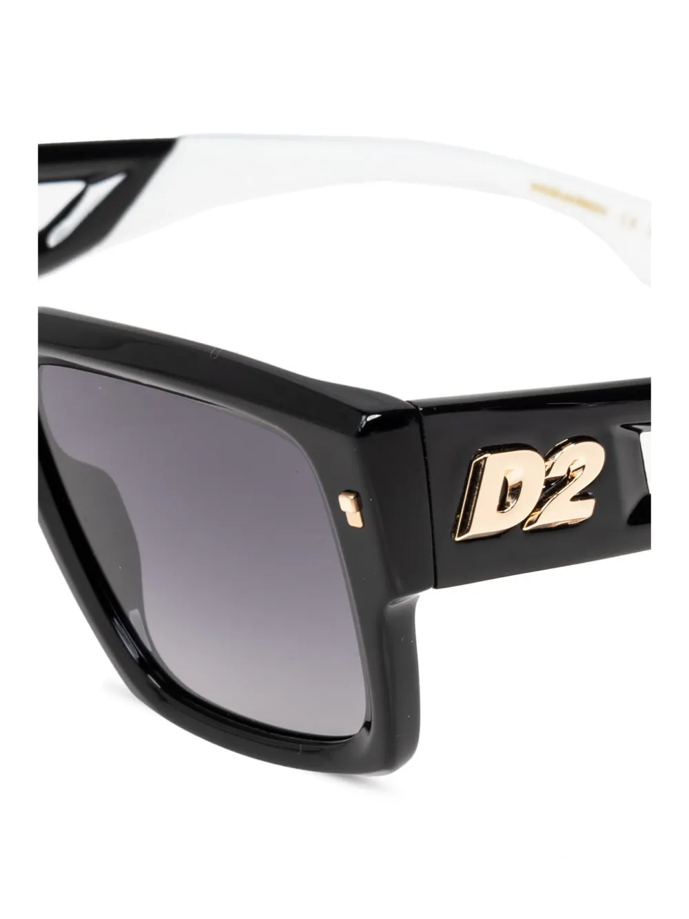 DSQUARED2 EYEWEAR Zonnebril met vierkant montuur Zwart