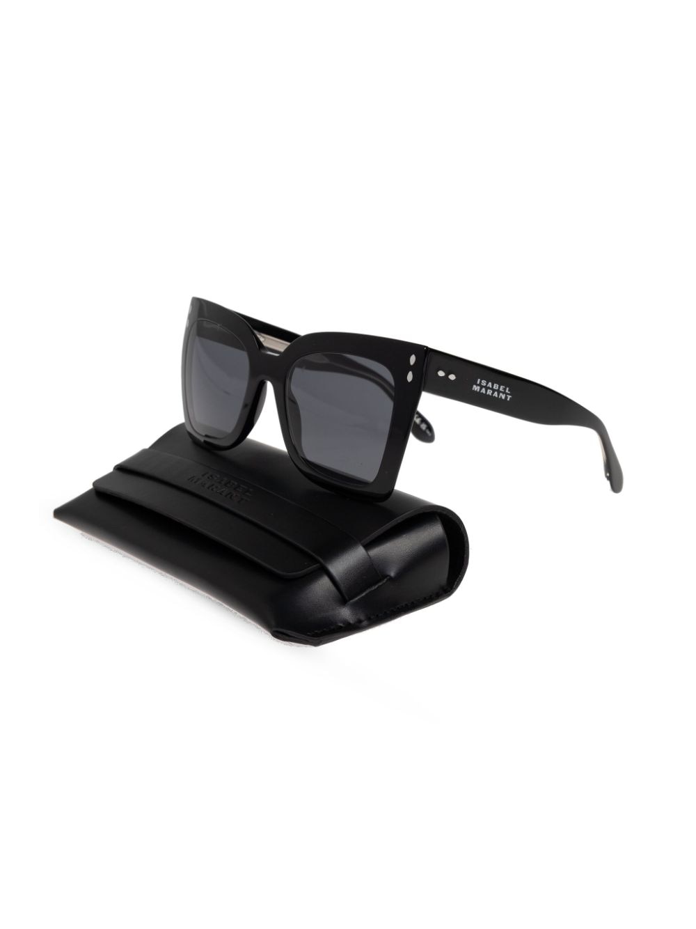 Shop Isabel Marant Eyewear Square-frame Sunglasses In Black