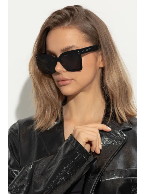 Isabel Marant Eyewear square-frame Sunglasses | Black | FARFETCH display picture 3