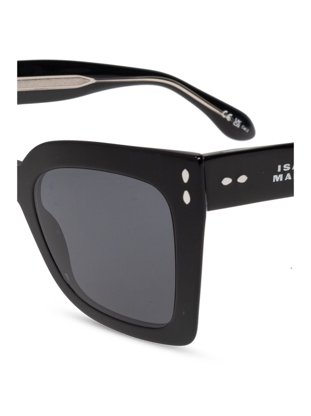 Shop Isabel Marant Eyewear Square-frame Sunglasses In Black