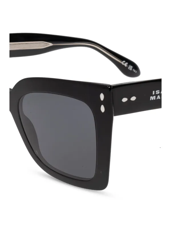 Isabel Marant The New 52mm
Rectangular
SunglassesBlack Square Sunglasses ISABEL MARANT Black IM0120S Butterfly Sunglasses Butterfly  main image 4