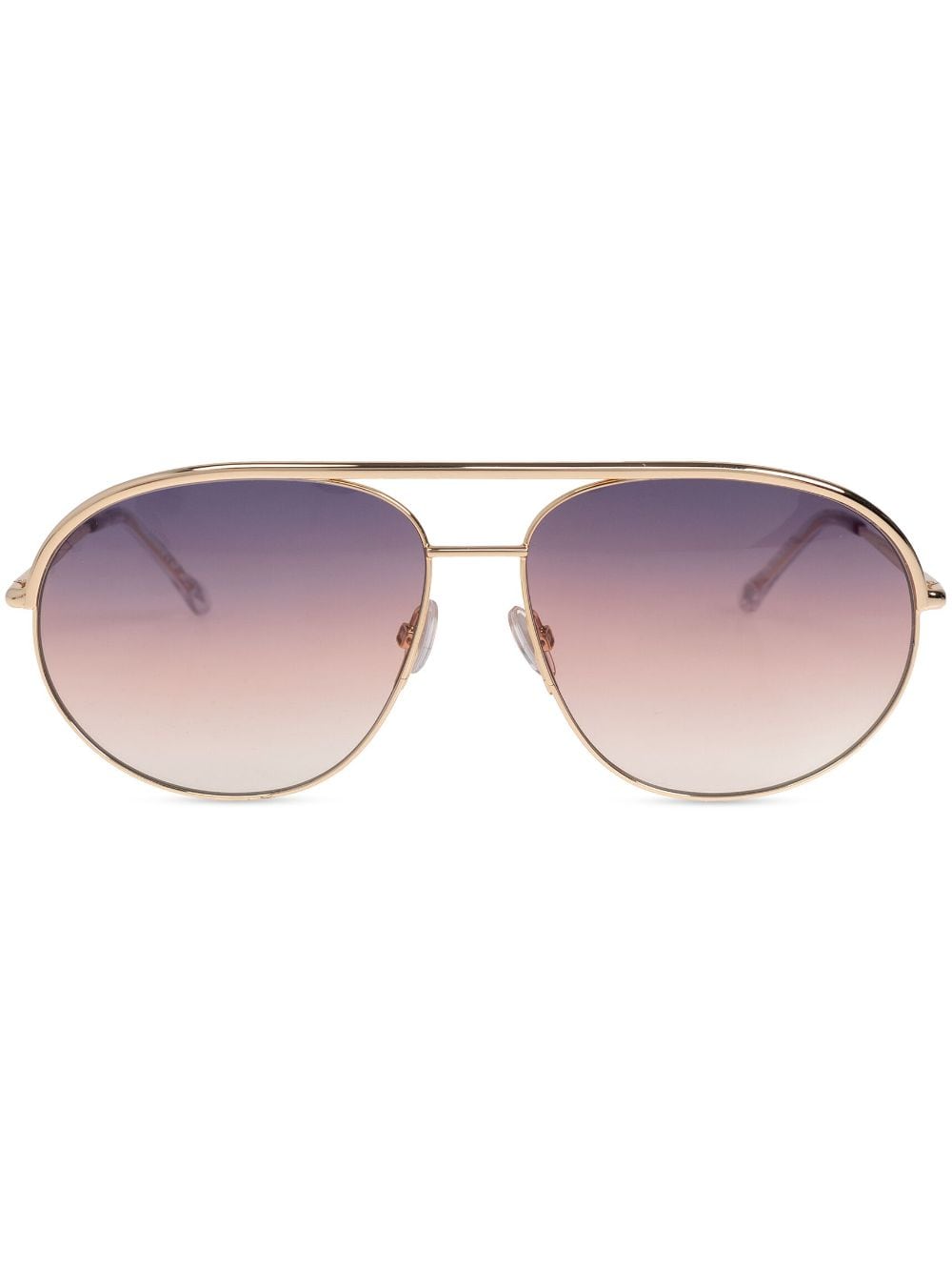 Isabel Marant Eyewear Zonnebril met piloten montuur Roze