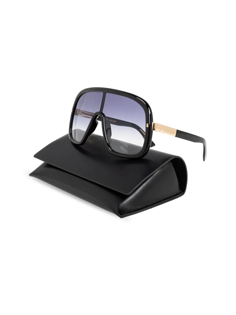 DSQUARED2 EYEWEAR Zonnebril met piloten montuur Zwart