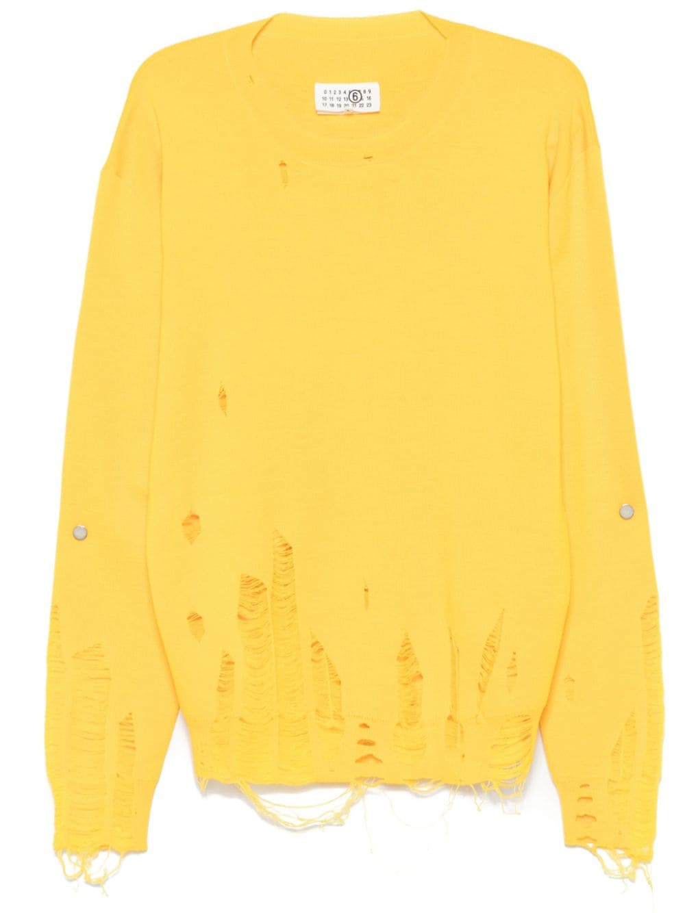 MM6 MAISON MARGIELA DISTRESSED SWEATER 