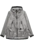 and Wander logo-print jacket - Grey