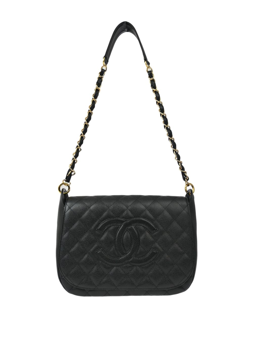 Cheap HOT SALE CHANEL 2003 diamond-quilted shoulder bag Women