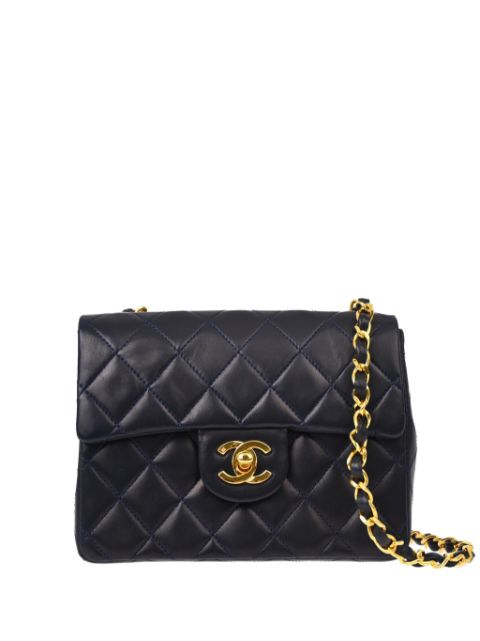 CHANEL 1990 mini Classic Square Flap shoulder bag Women