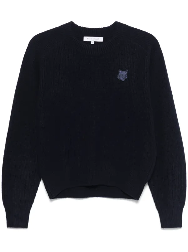 トップス maisonkitsune fox headロゴニット
