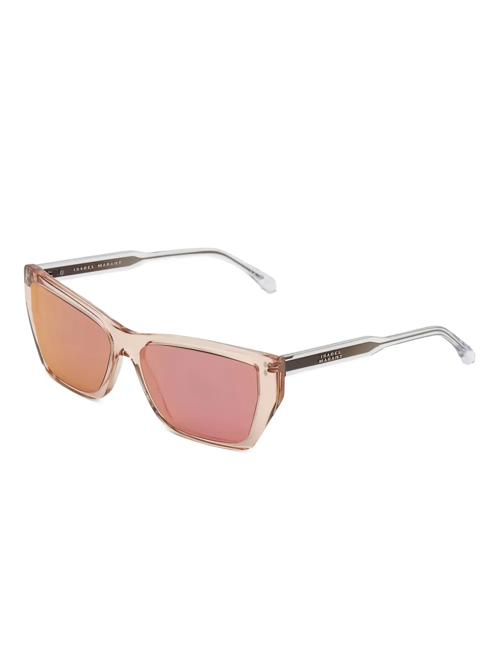 Isabel Marant Eyewear tessa rectangle sunglasses - Roze