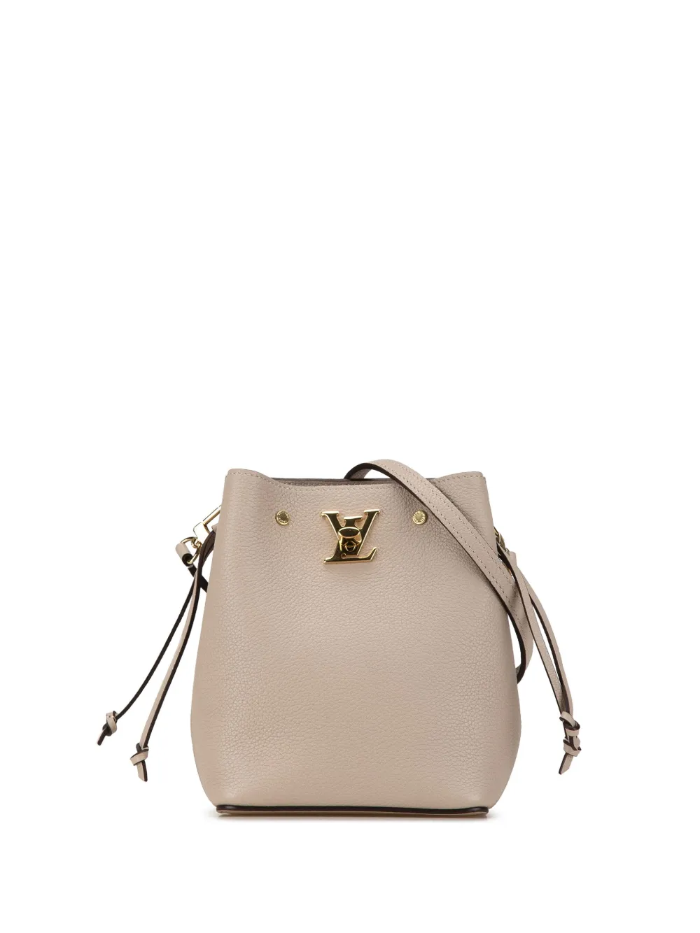 Affordable Louis Vuitton Pre-Owned 2021-present Nano Lockme bucket bag WOMEN