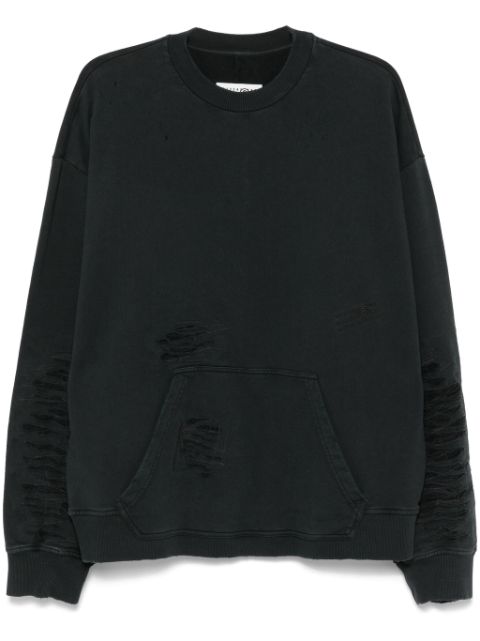 MM6 Maison Margiela ripped sweatshirt Men