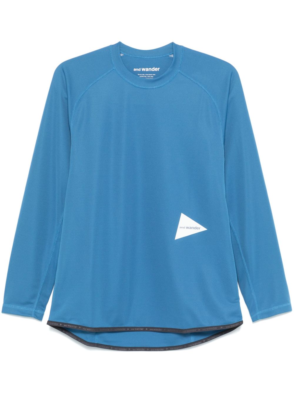 jersey raglan-sleeves T-shirt