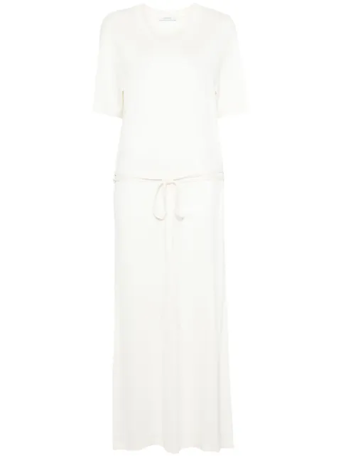 LEMAIRE robe longue à taille ceinturée