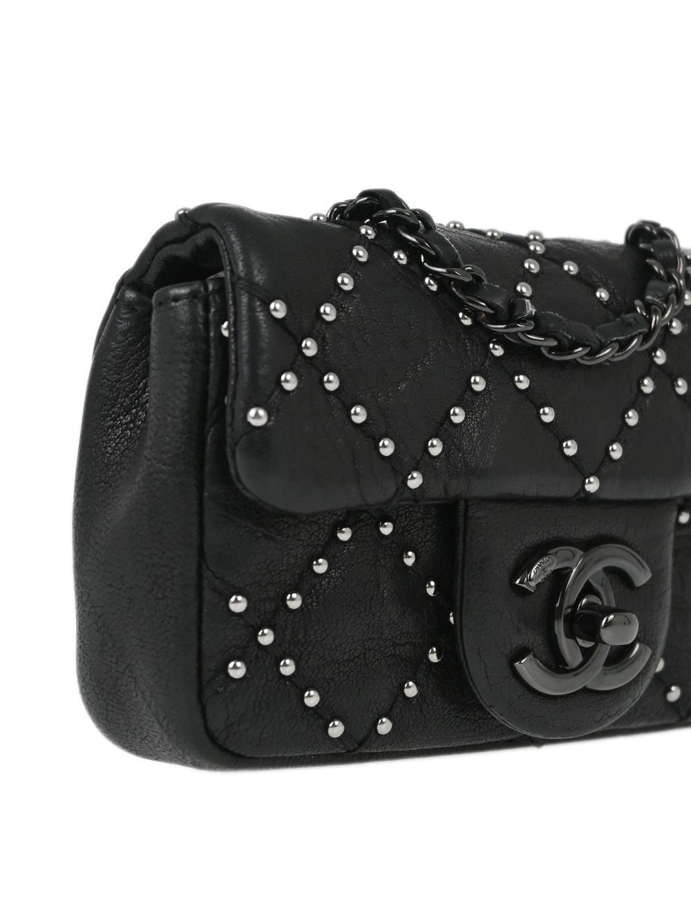 Cheap HOT SALE CHANEL 2014 mini Timeless studded shoulder bag Women