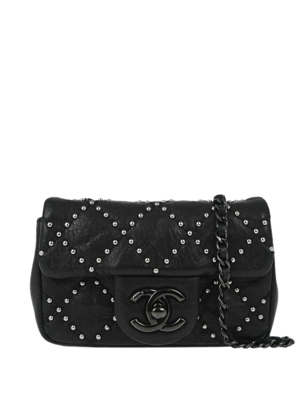 Cheap HOT SALE CHANEL 2014 mini Timeless studded shoulder bag Women