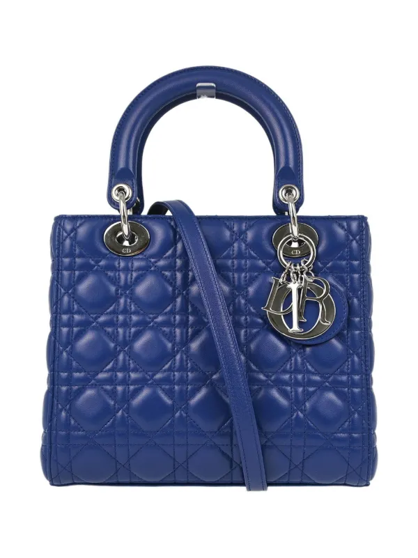 【美品譲渡】Dior レディディオール ハンドバッグ Christian Dior レディディオール ハンドバッグ ブラック ゴールド