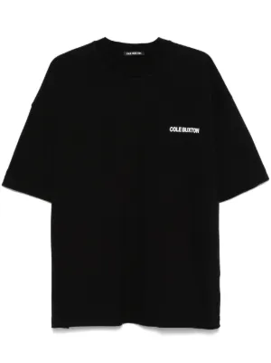 44 LABEL GROUP Camiseta Lasered De Algodão | Preto | FARFETCH BR